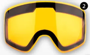 23/24 Линза TERROR - SPECTRUM Yellow