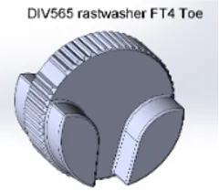 БЫСТРОСЪЕМНЫЙ  ФИКСАТОР ДЛЯ НИЖНЕГО СТРЕПА 360 540 630 С1 черный