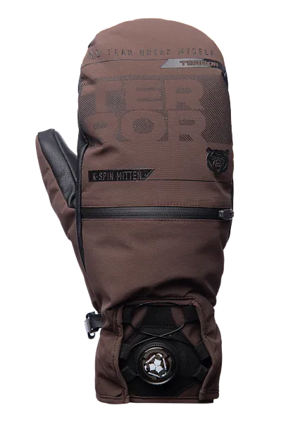 24/25 Варежки TERROR - GLIDE+ Mitten (Brown)